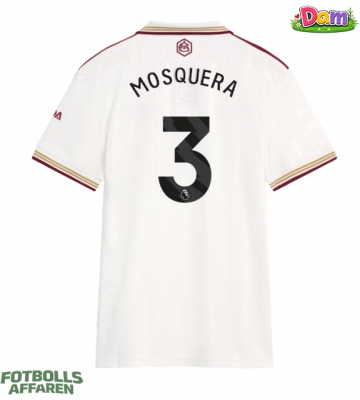 Arsenal Cristhian Mosquera #3 Tredje Tröja Kvinnor 2025-26 Kortärmad